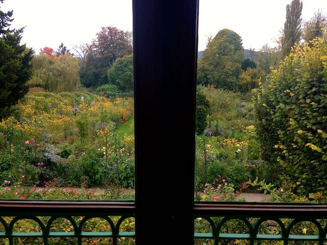 Monet - view from the window