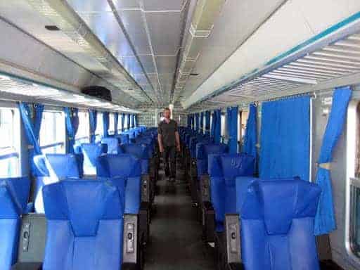 First Class Train Seats