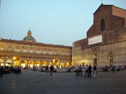 Piazza Maggiore Bologna Italy