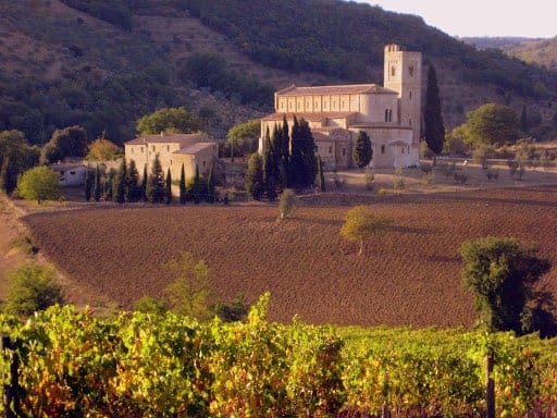 Brunello, Pecorino, and a Church on a Farm